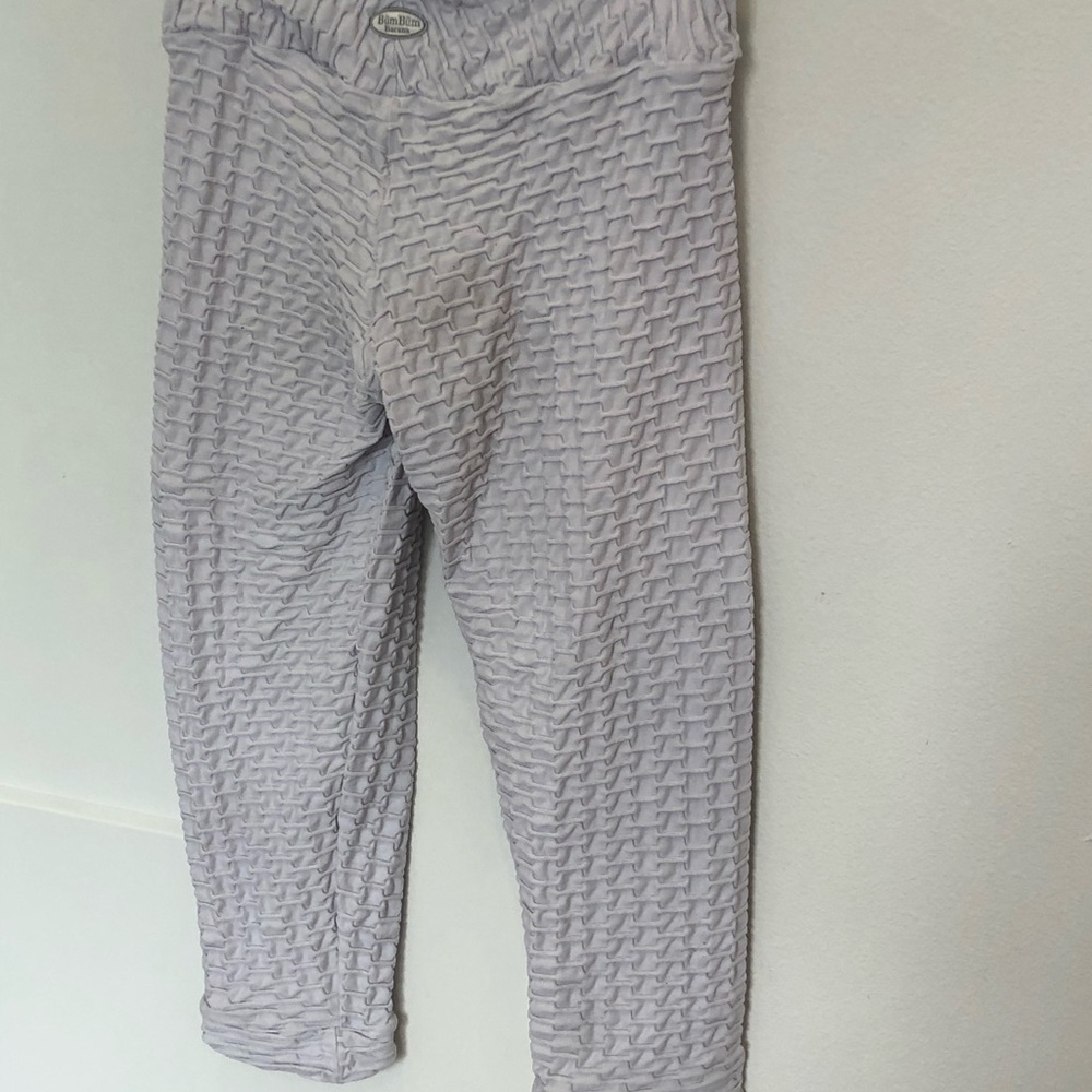Medium White Bumbum Leggings